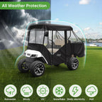 10L0L 4 Passenger Golf Cart Driving Enclosure for EZGO TXT Model