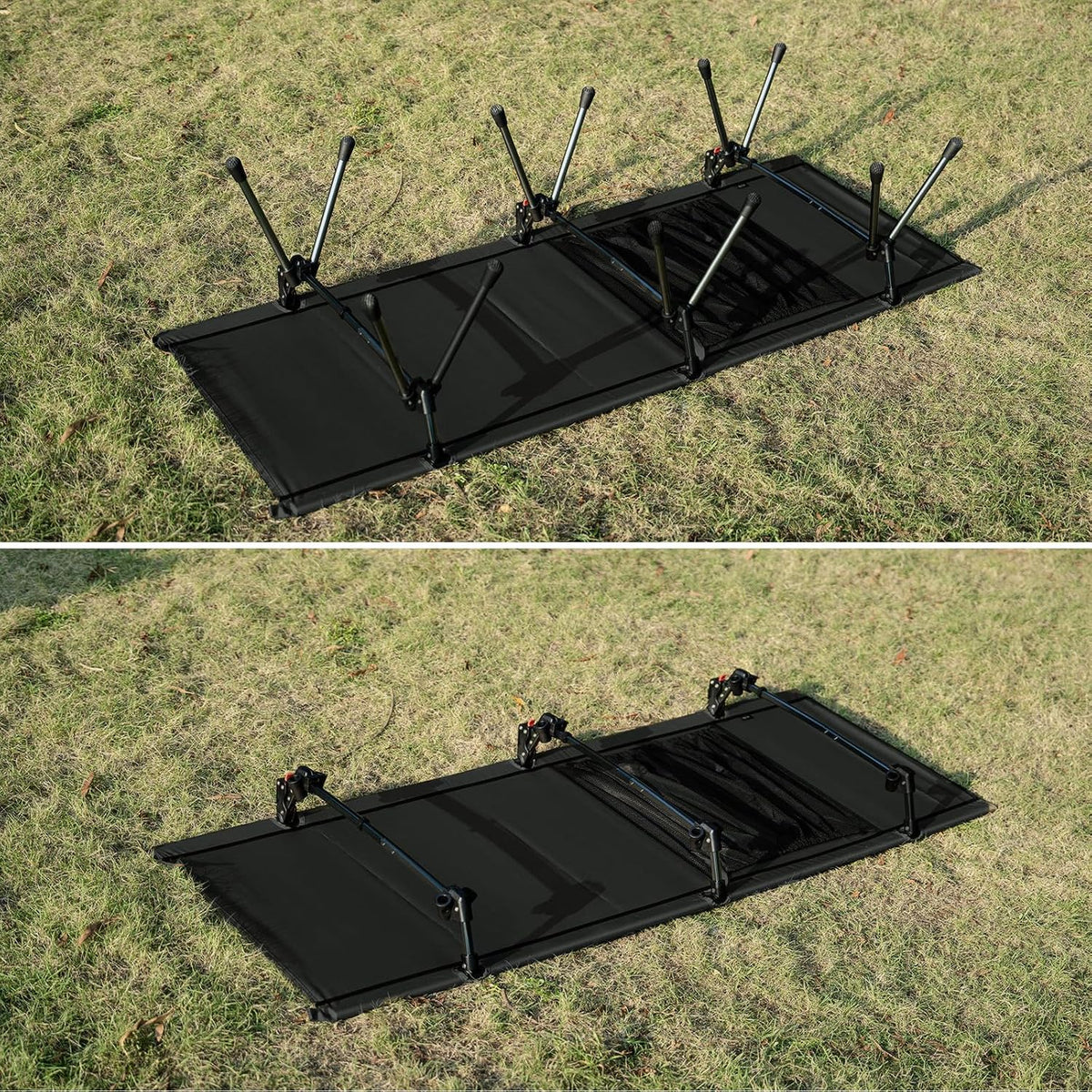 ONETIGRIS SUPRANUBIS Camping Cot, High/Low Options, Sturdy Support 330lbs