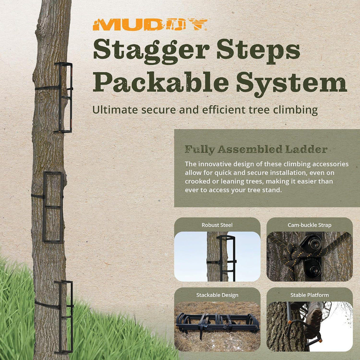 Muddy Hunting Climbing Gear for Tree Stands