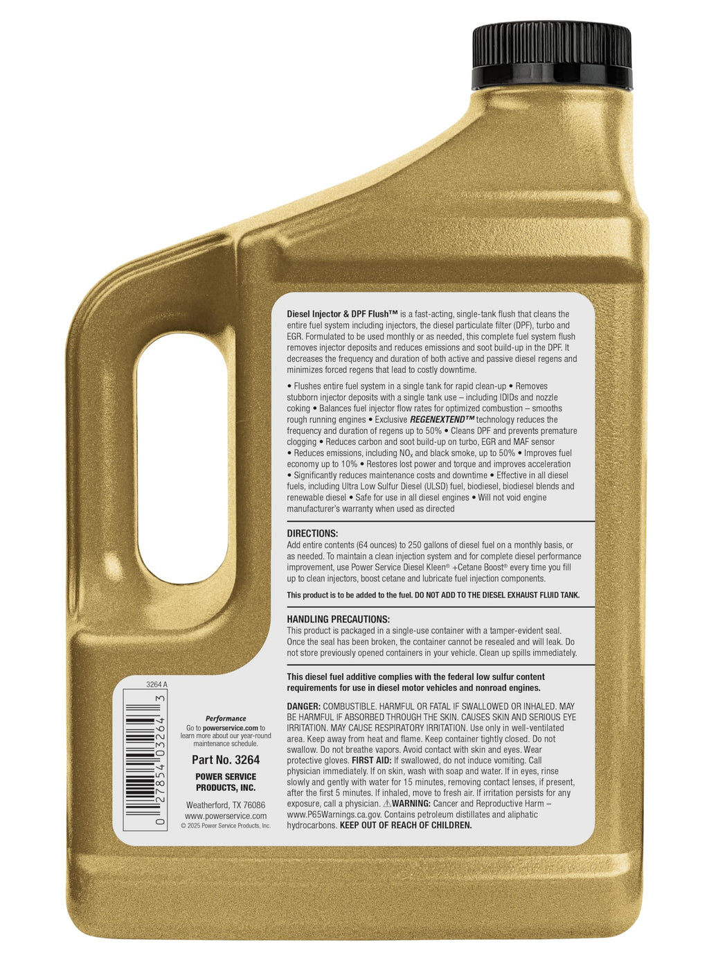 Power Service Diesel Injector & DPF Flush - 64 Ounce