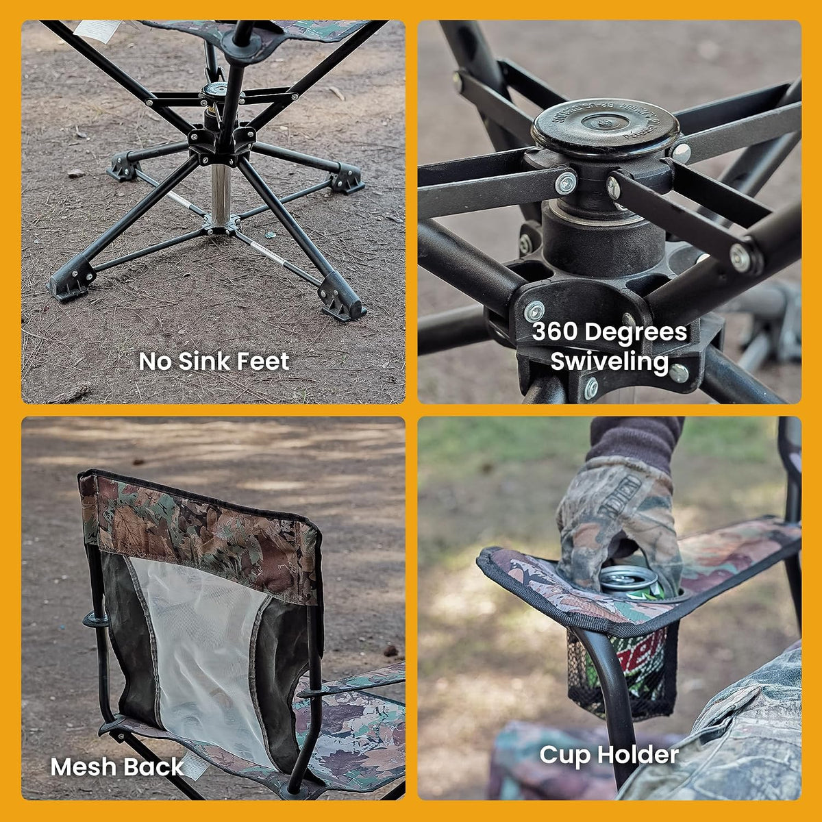 360° Degree Swivel Hunting Chair