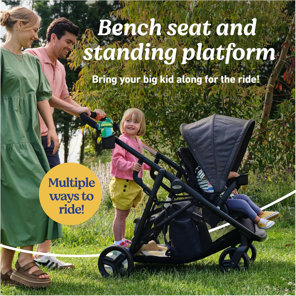 Graco Ready2Grow 2.0 Double Stroller, Rafa
