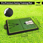Birdie Golf Swing Training Mat - Sequin Tech, Analyzes Swing Path, Portable
