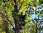 UIIHUNT Tree Saddle, The Gen 1 Hunting Saddle, Lightweight Hammock Tree Saddle, Comfortable Saddle Hunting Accessories, Includes Adjustable Bridge