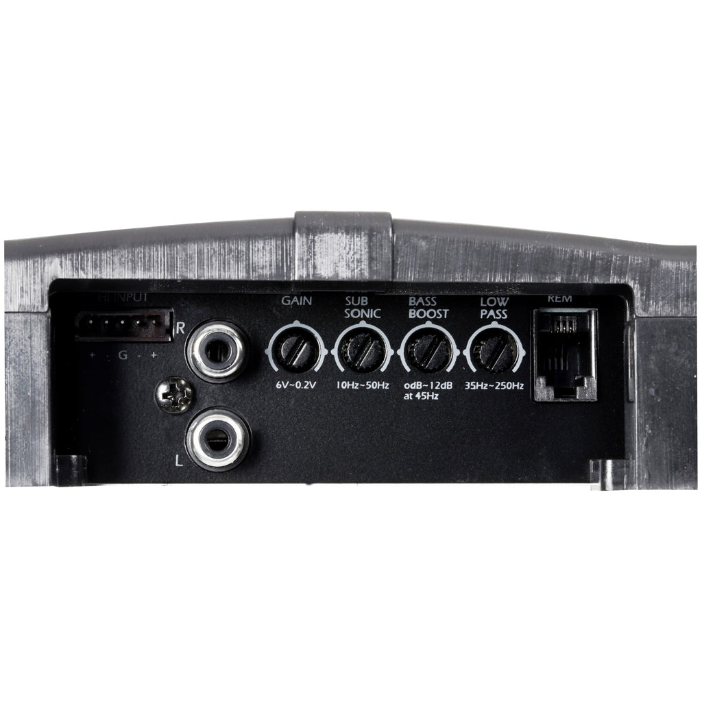 Power Acoustik 2 Ohm 2,500 Watt Max Subwoofer Amplifier (Model: RZR1-2500D)