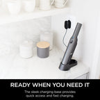 Shark Cordless Handheld Vacuum, Powerful Suction, High-Speed Brushless Motor, Ultra-Lightweight, Easy Emptying & Charging Dock, Graphite WV200