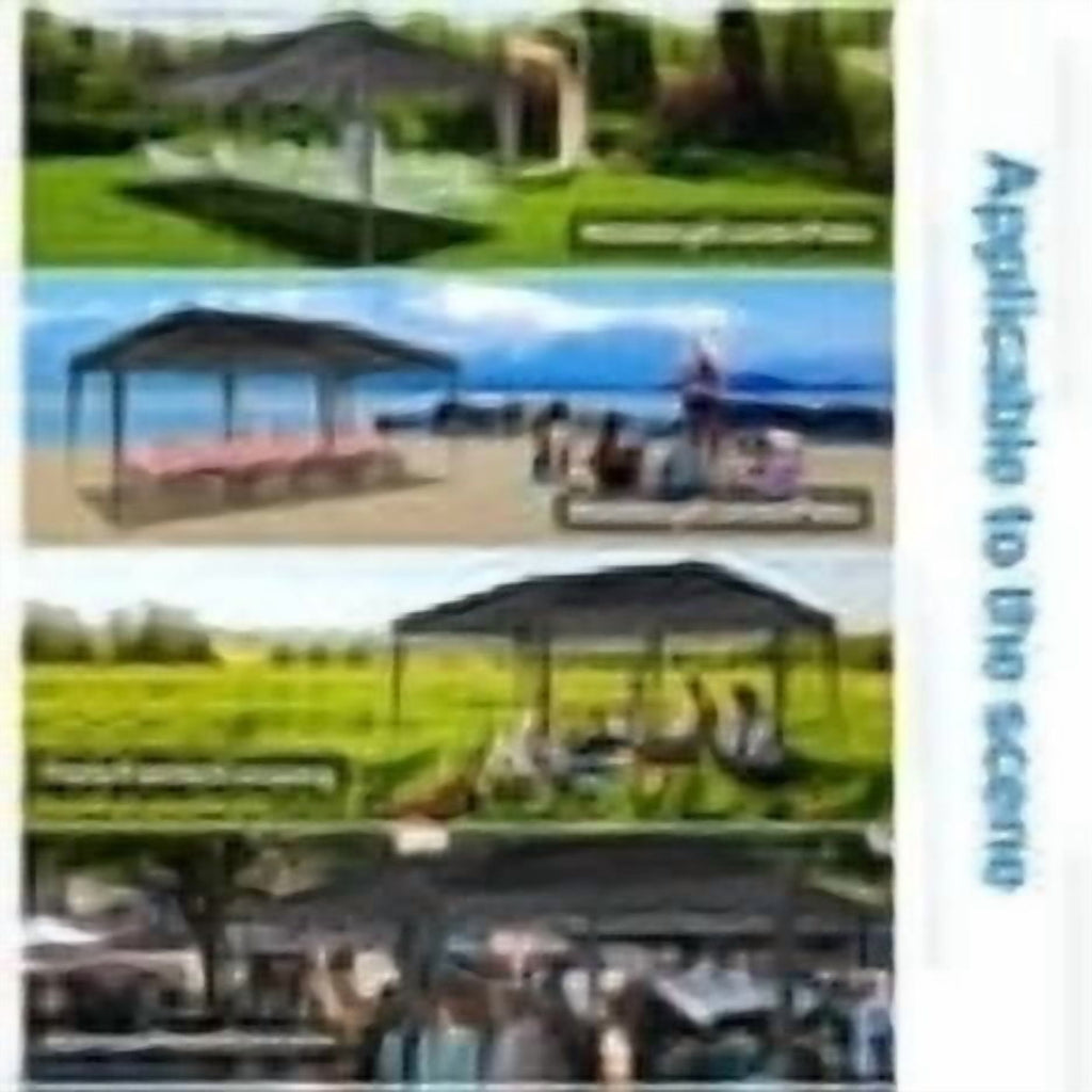 SANOPY 10' x 20' Pop Up Canopy Tent with Air Vent, Removable Sidewalls & Reflective Strips, Outdoor Instant Shelter Gazebo for Party, Camping, Beach