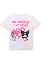 Hello Kitty Animal Print Girls Short Sleeve Graphic T-Shirt, Sizes 4-16