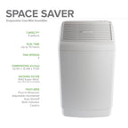 AIRCARE 831000 Space-Saver, White Whole House Evaporative Humidifier 2700 sq. ft