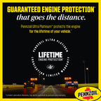 3 pack) Pennzoil Ultra Platinum Full Synthetic 5W-30 Motor Oil, 5 Quart