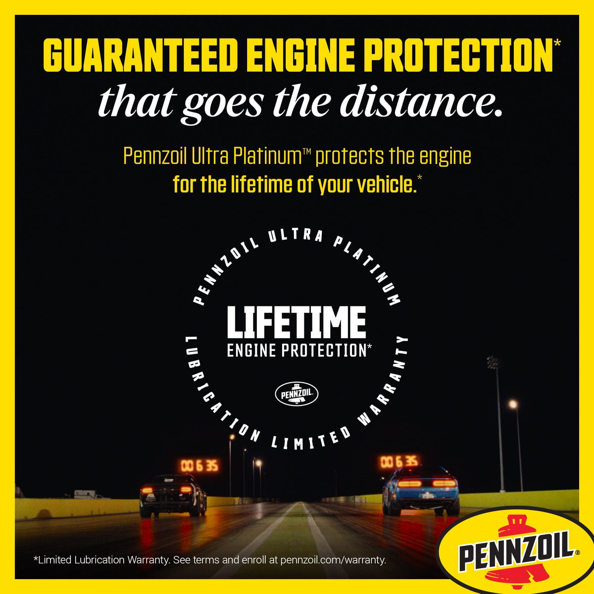 3 pack) Pennzoil Ultra Platinum Full Synthetic 5W-30 Motor Oil, 5 Quart