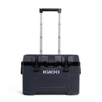 Igloo 52 QT Overland Ice Chest Cooler with Wheels, Gray