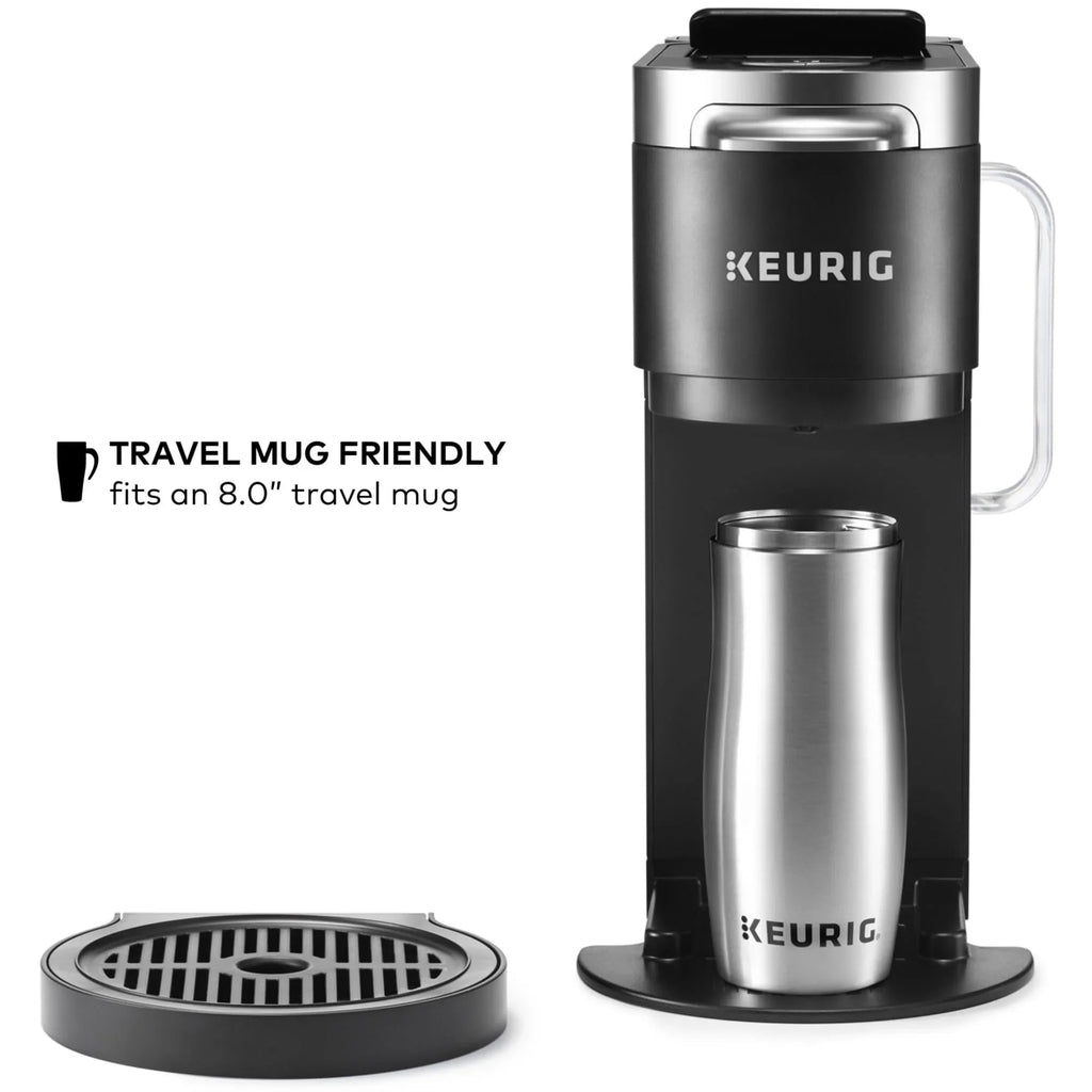 Keurig Single Serve & Carafe Coffee Maker, 60 oz Water Reservoir, 12-Cup Thermal Carafe - K-Duo Plus