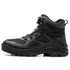 Closure System Laceless Steel Toe Shoes Boots