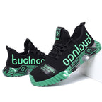 GS8876 Soft Rubber Sole Steel Toe Shoes