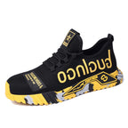 GS8876 Soft Rubber Sole Steel Toe Shoes