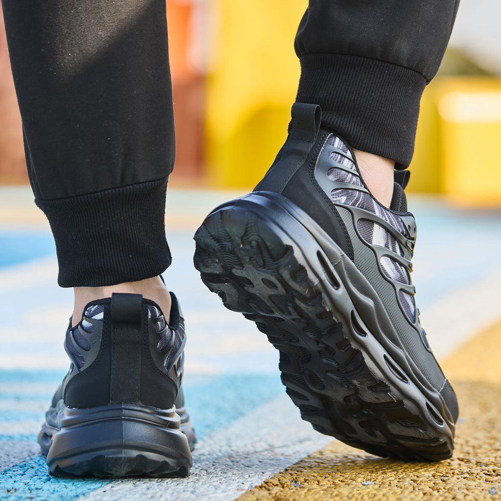 Breathable Steel Toe Safety Shoes Dial Lacing System & Flexible Sole