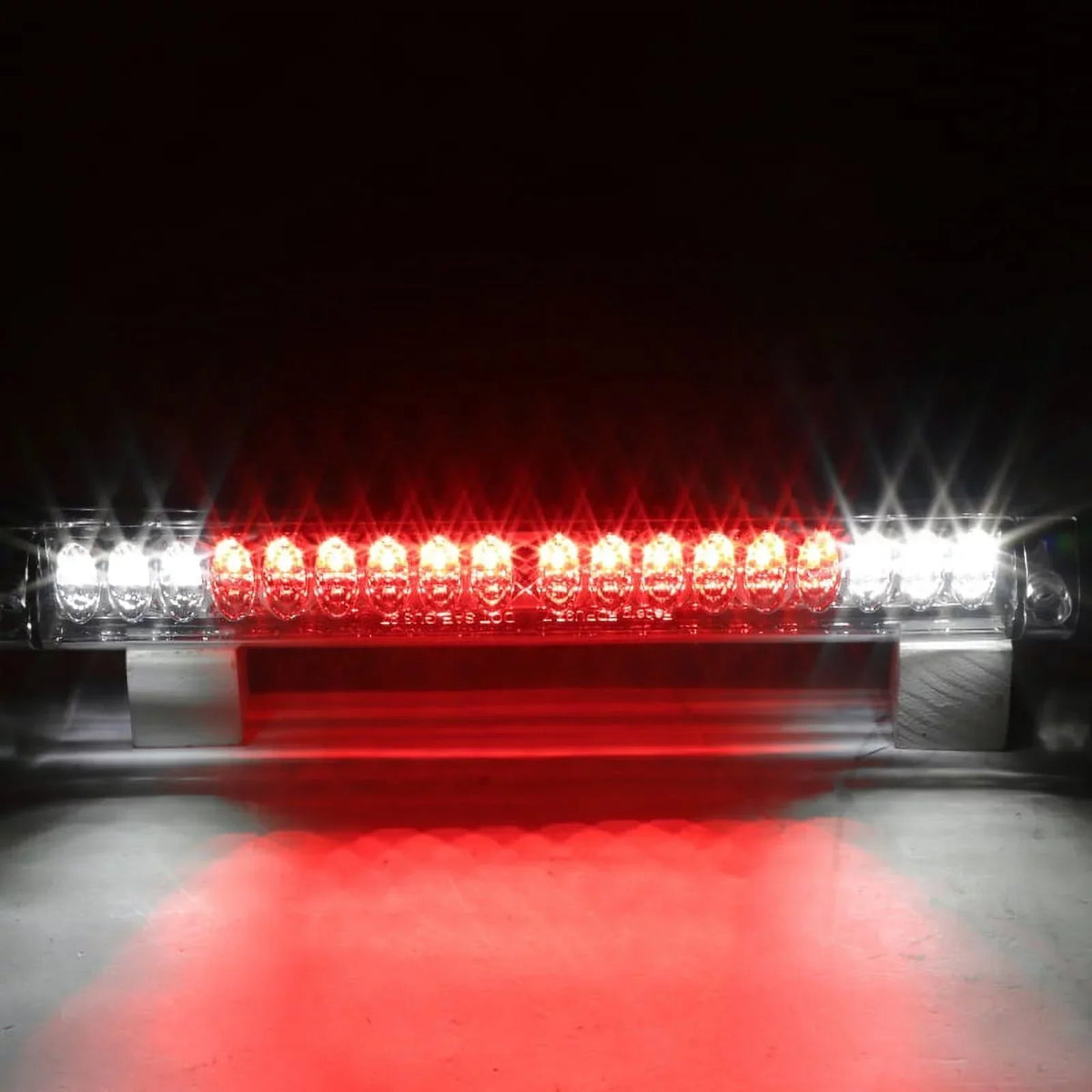 Spec-D Tuning Black LED Strip Projector Headlights With 6-LED Fog Lamps - Ford F150 Flareside 1997-2003, 04 Heritage