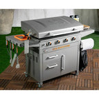Blackstone ProSeries 4-Burner 36-Inch Griddle Cooking Station With Hood