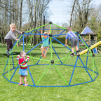 WOSTOO 10FT Climbing Dome,Kids Dome Climber Jungle Gym Outdoor Toddler Play Set for Kids 3-10 Year Outdoor Play , Supports up to 880lbs