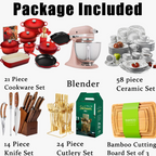 121-Piece Kitchen Set
