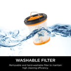 Shark Cordless Handheld Vacuum, Powerful Suction, High-Speed Brushless Motor, Ultra-Lightweight, Easy Emptying & Charging Dock, Graphite WV200