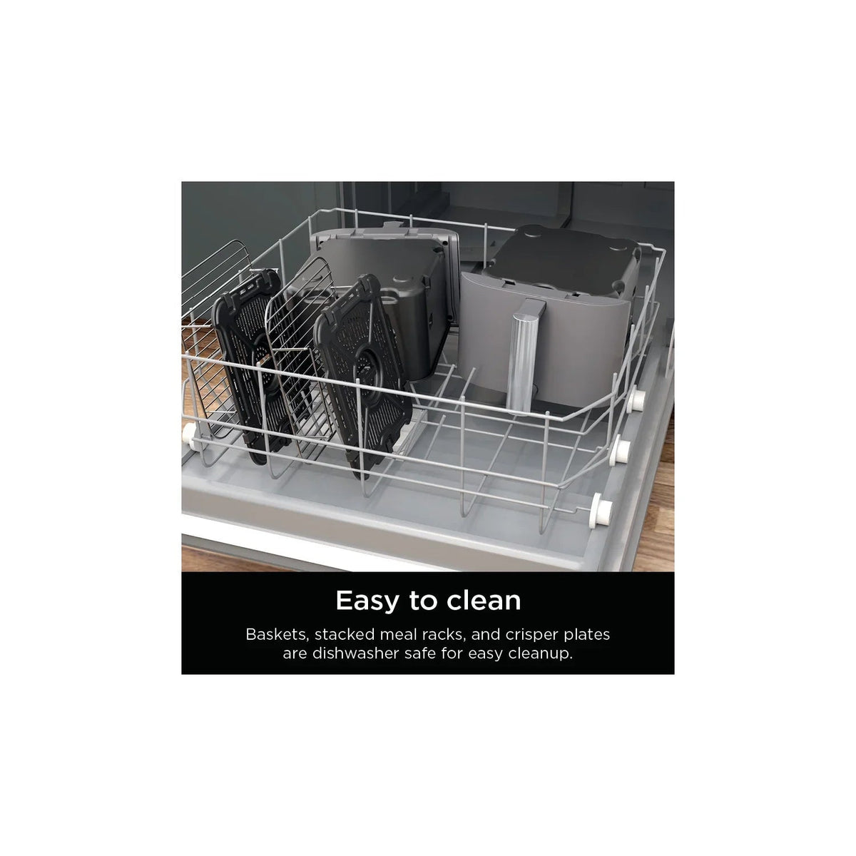Ninja DoubleStack XL Smart 2-Basket Air Fryer, 10 QT
