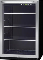 Frigidaire 24 inch Freestanding Beverage Center With Glass Door, Stainless Steel, 138 12 oz. Can Storage - FRYB4623AS