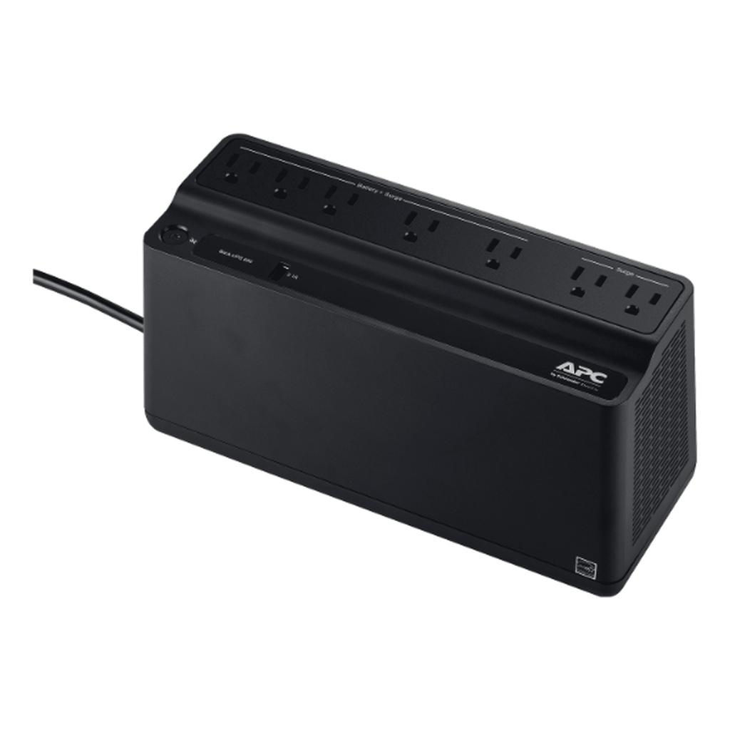 APC UPS Battery Backup, 650VA 360W Uninterruptible Power Supply - Black (BVN650M1)