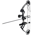 Archery Ready to Hunt Compound Bow Package for Adults and Teens,25"-31" Draw Length，0-70 Lbs Draw Weight ,up to IBO 320 fps，Lightweight Design Bow
