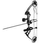 Archery Ready to Hunt Compound Bow Package for Adults and Teens,25"-31" Draw Length，0-70 Lbs Draw Weight ,up to IBO 320 fps，Lightweight Design Bow