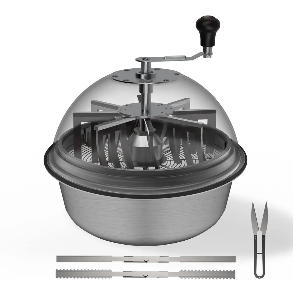16in Bud Leaf Bowl Trimmer With Stainless Steel Blades