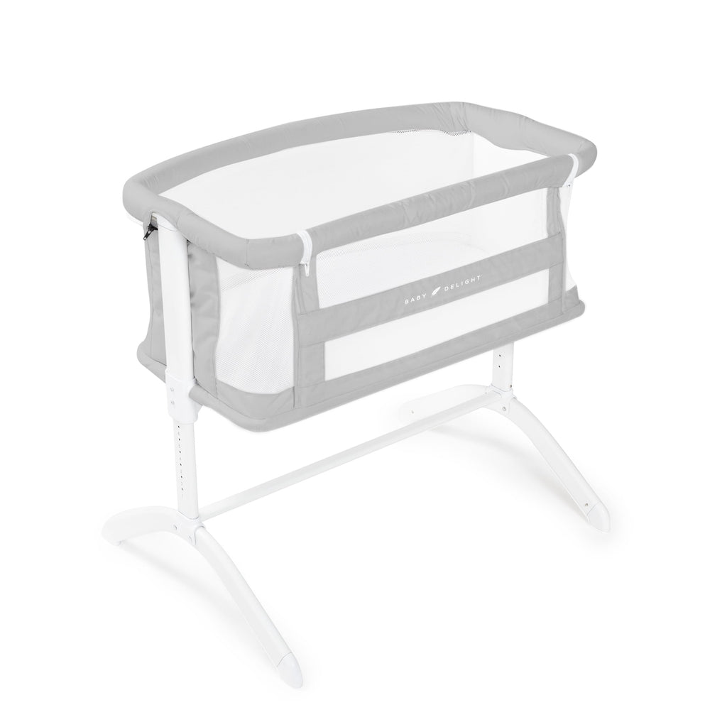Baby Delight Beside Me Serenity Bassinet and Bedside Sleeper, Pebble Grey