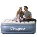 Beautyrest Hi Loft 16" Full Size Air Mattress with External Pump - Blow up Air Bed 1-Year