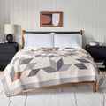Better Homes & Gardens Starburst Patchwork Cotton Quilt, Full/Queen