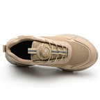 Knob Lacing System Safety Steel Toe Shoes