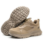 Knob Lacing System Safety Steel Toe Shoes