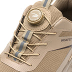Knob Lacing System Safety Steel Toe Shoes