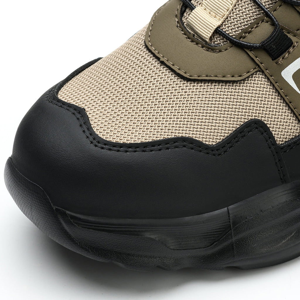 Lightweight Puncture Resistant Safety Shoes with Quick-Rotating Buckle