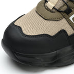 Lightweight Puncture Resistant Safety Shoes with Quick-Rotating Buckle