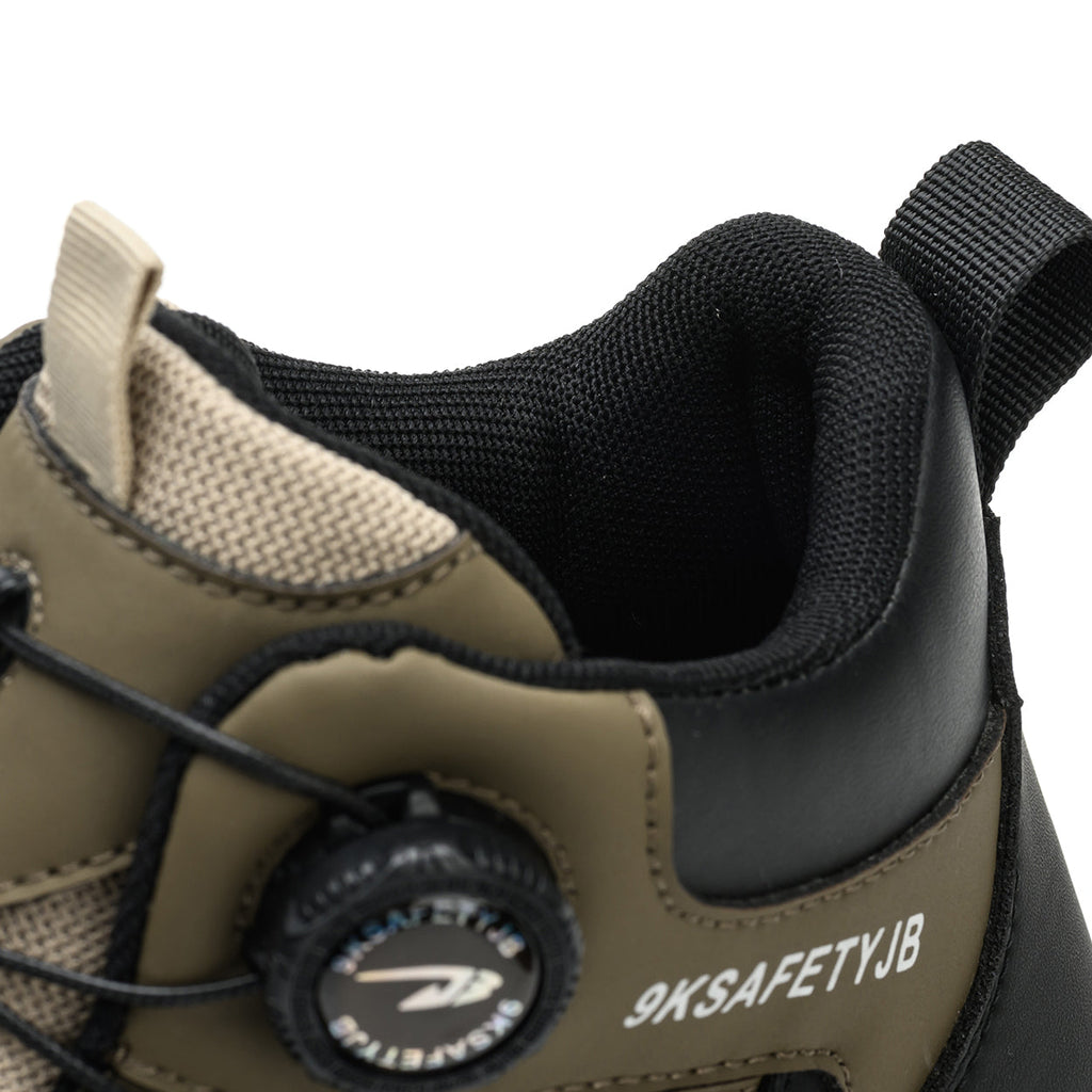 Lightweight Puncture Resistant Safety Shoes with Quick-Rotating Buckle