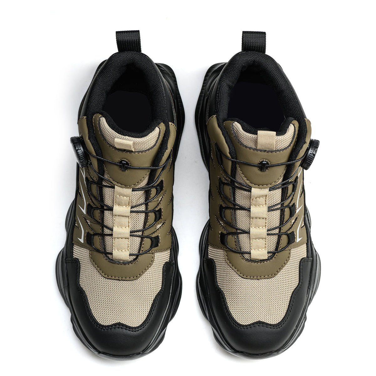 Lightweight Puncture Resistant Safety Shoes with Quick-Rotating Buckle