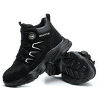 Lightweight Puncture Resistant Safety Shoes with Quick-Rotating Buckle