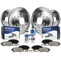 Detroit Axle - Brake Kit for Chevy Traverse Buick Enclave GMC Acadia Saturn Outlook Brake Rotors and Ceramic Brakes Pads Front & Rear Replacement