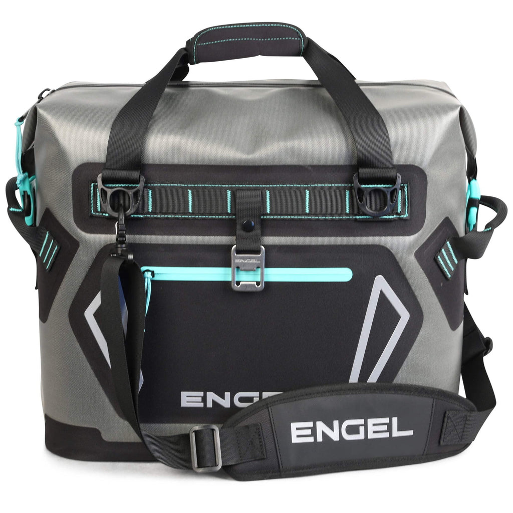 ENGEL Soft Sided Cooler HD20 - 22 Qt, 24 Cans, Dark Gray/Seafoam