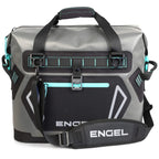 ENGEL Soft Sided Cooler HD20 - 22 Qt, 24 Cans, Dark Gray/Seafoam