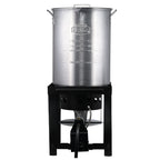 Expert Grill 30-Quart Turkey Fryer Kit with Aluminum Pot, 38,000 BTU Propane Burner