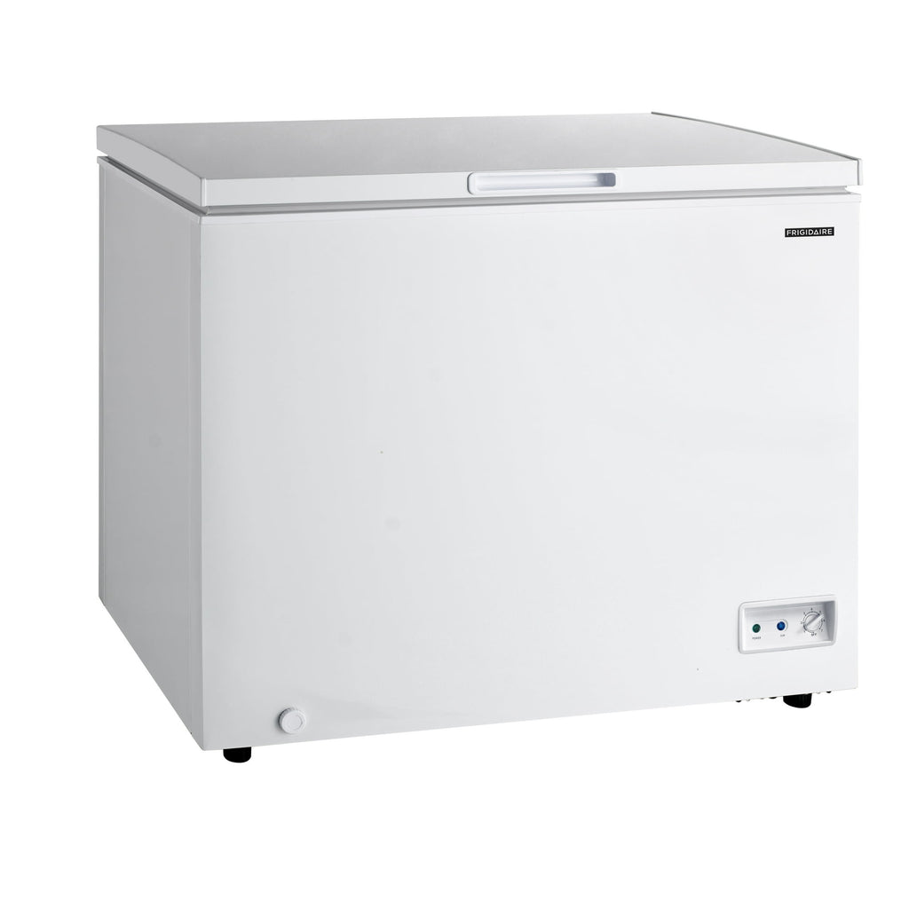 Frigidaire 10 Cu. ft. Chest Freezer, White Garage Ready Deep Freezer for Basement, Kitchen, Bulk Food Storage