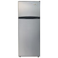 Frigidaire 7.5 Cu. ft. Top Mount Refrigerator, Apartment Size Fridge with Reversible Doors, Platinum