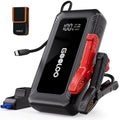 GOOLOO G7X Supersafe Jump Starter, 3000A Car Jump Starter with Built-in USB-C 45W Fast Charging Cable, USB-C PD 45W Power Bank, Safe Battery Booster